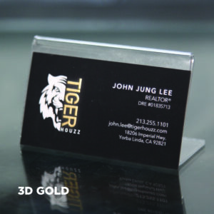 Raised/3D Foil Business Card - 이미지 6